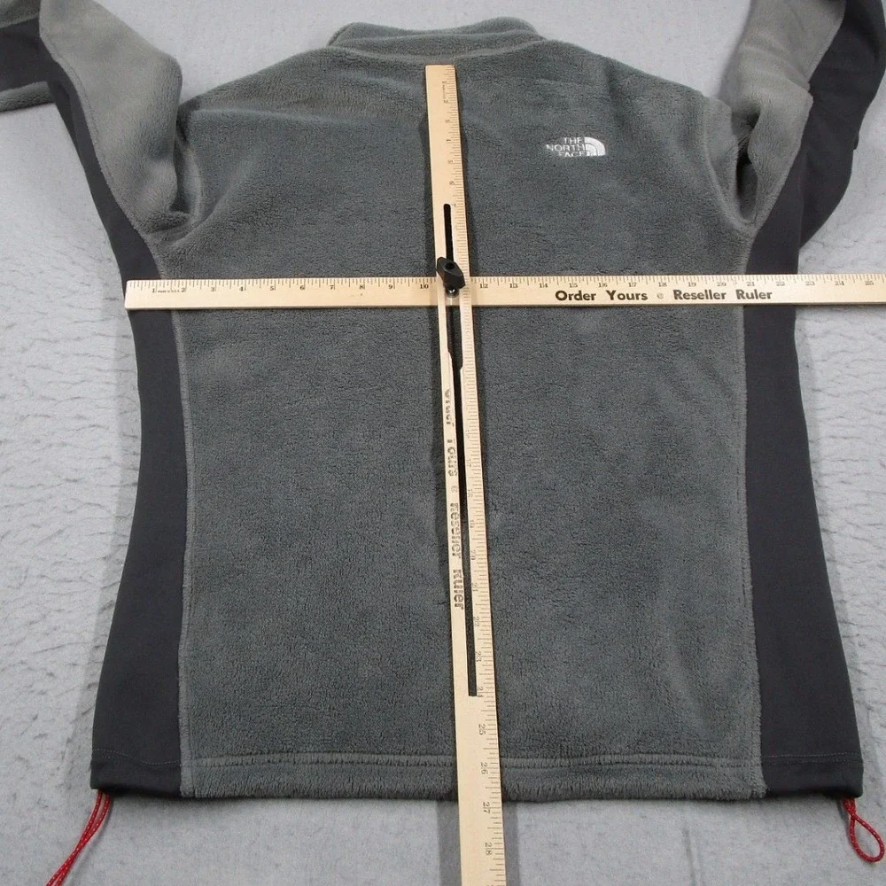 The North Face Summit Series Fleece Jacket Mens Large Gray Full Zip Technical